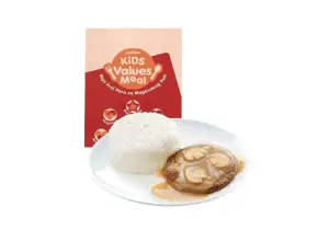 1 – pc. Burger Steak Kids Values Meal

