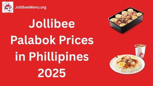 Jollibee Palabok meal served on a tray with garlic sauce, shrimp, and hard-boiled egg — showcasing current menu pricing and combo options in 2025.